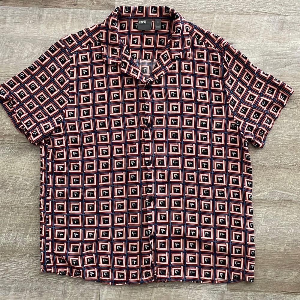 ASOS - relaxed fit short sleeve shirt